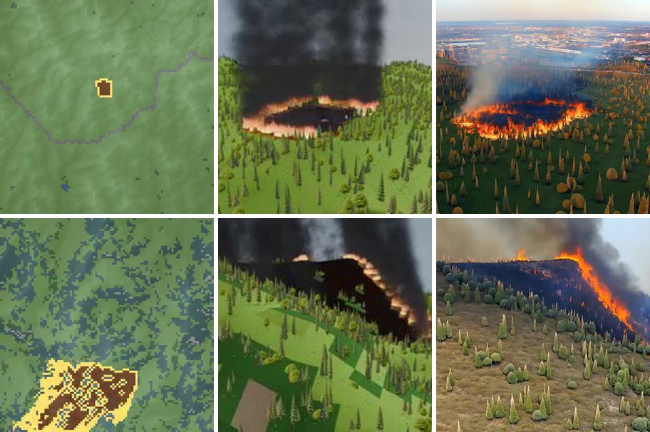 wildfire vlm